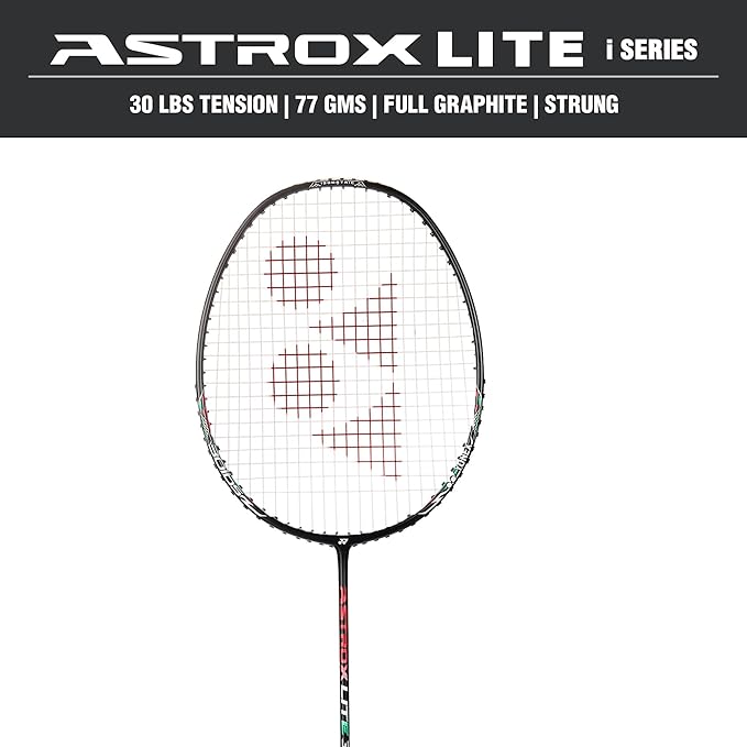 BADMINTON RACQUET ASTROX LITE 37I BLACK G4 5U
