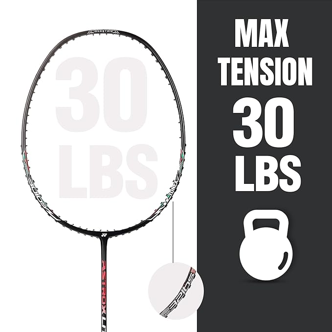 BADMINTON RACQUET ASTROX LITE 37I BLACK G4 5U