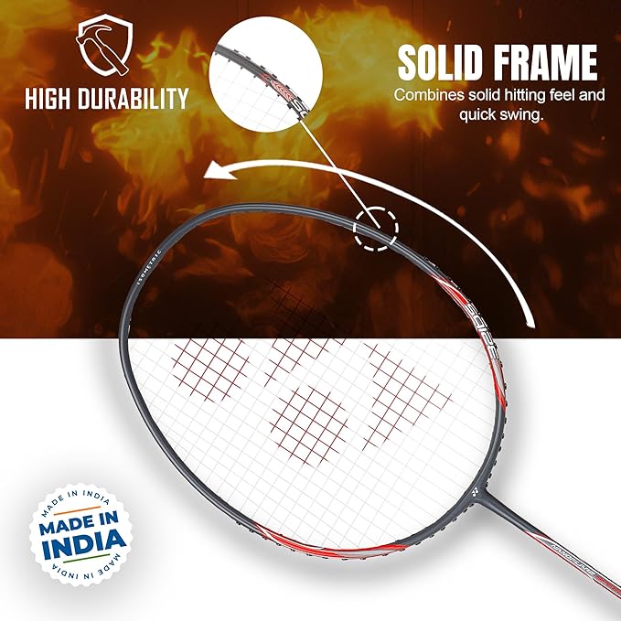 BADMINTON RACQUET NANOFLARE SPEED 7 APRICOT G4 4U