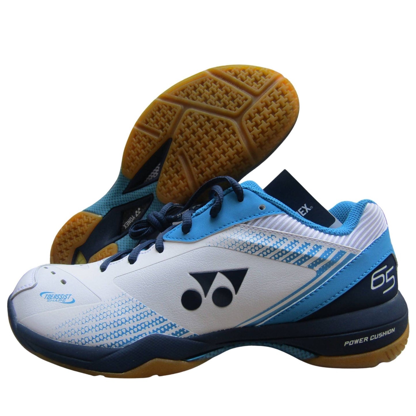 $ Yonex Power Cushion 65 Z Men Badminton Shoes White Ocean Blue
