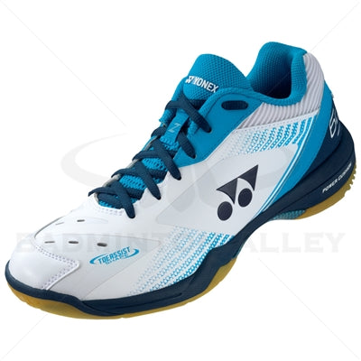 $ Yonex Power Cushion 65 Z Men Badminton Shoes White Ocean Blue