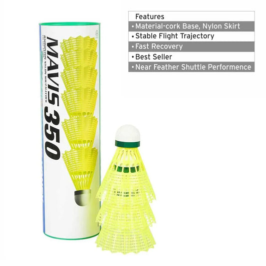 Yonex Shuttle Cock Mavis 350 (Pack of 3)